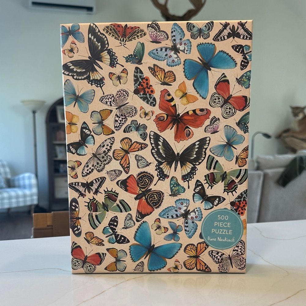 Blooming Butterflies - 500 Piece Puzzle